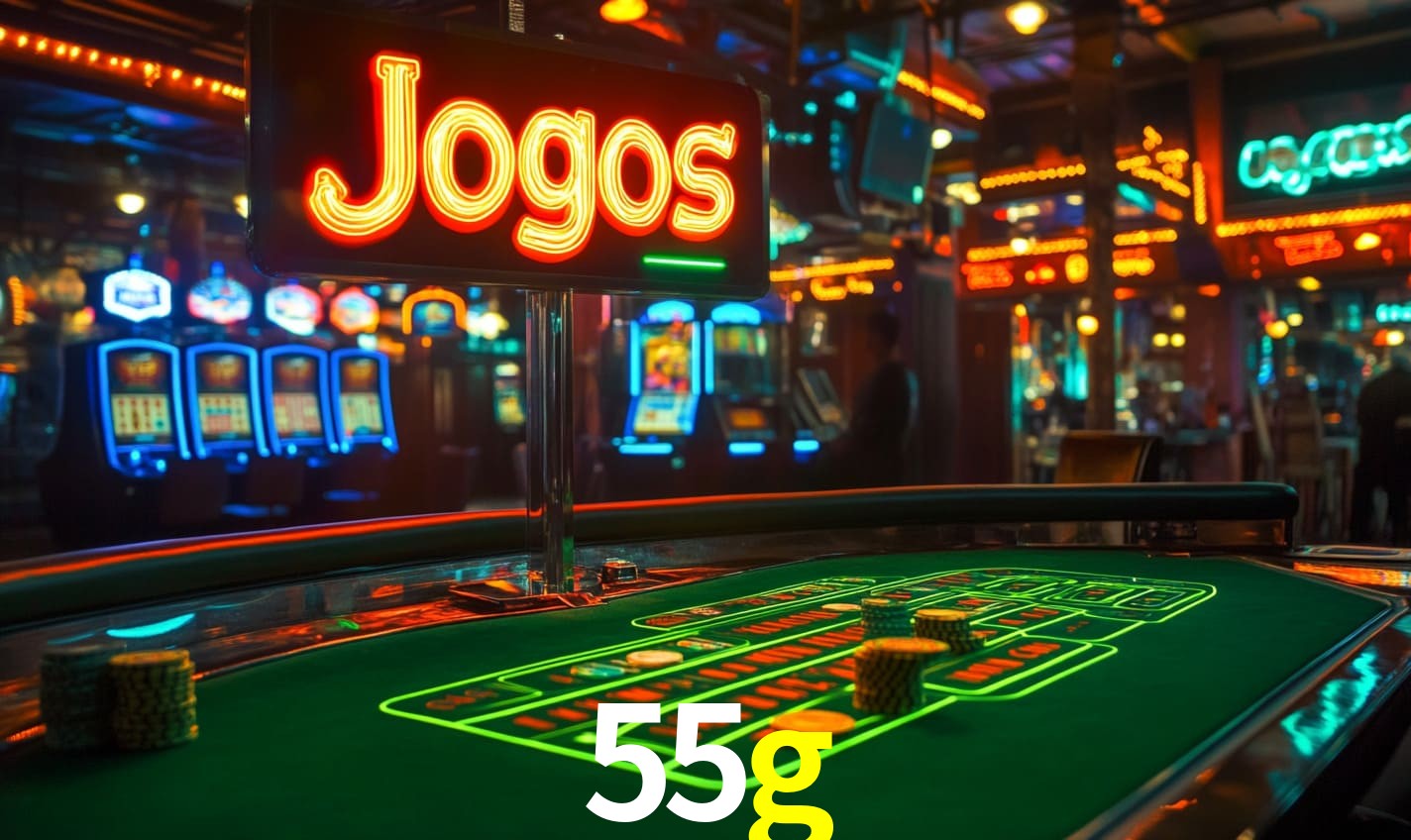 55g Caça-níqueis de mesa