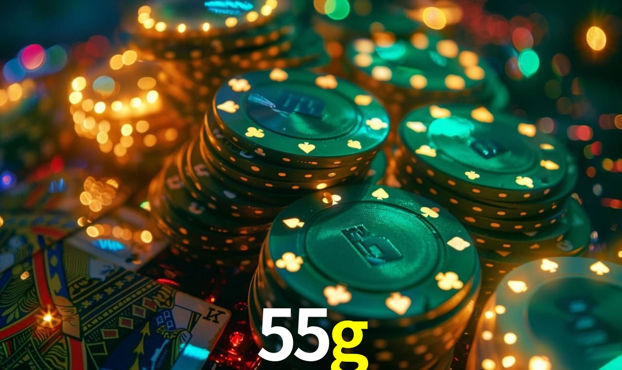 Aplicativo móvel 55g para iOS e Android