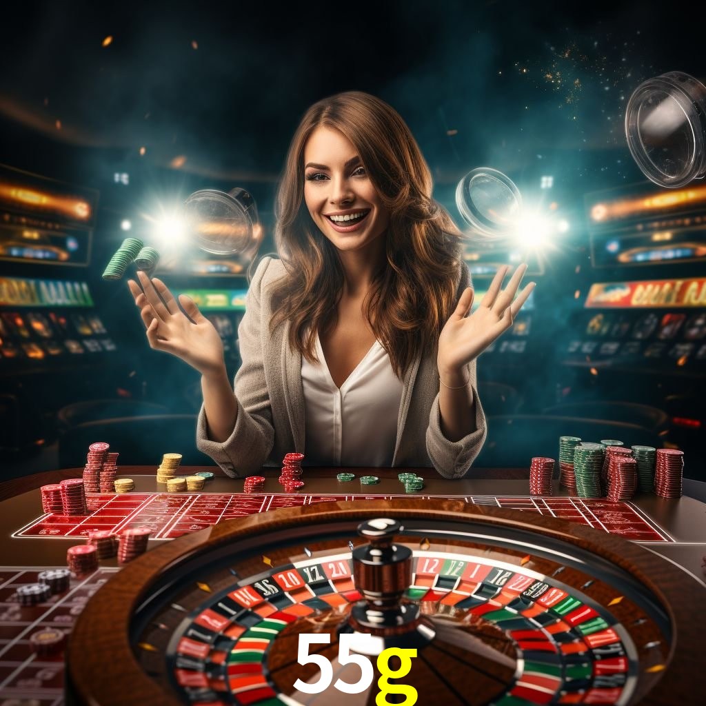 Sinta a adrenalina dos jogos de cassino com 55g